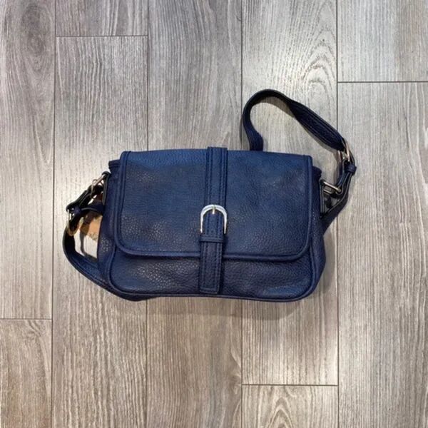 Sac bandoulière boucle marine 