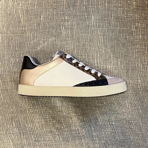 Baskets geox blanc glitter