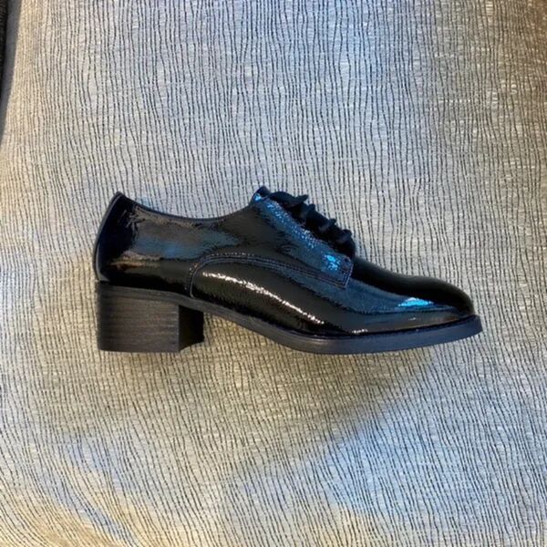 Derbies Karston vernis noir 