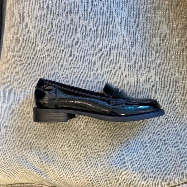 Mocassins Karston vernis noir